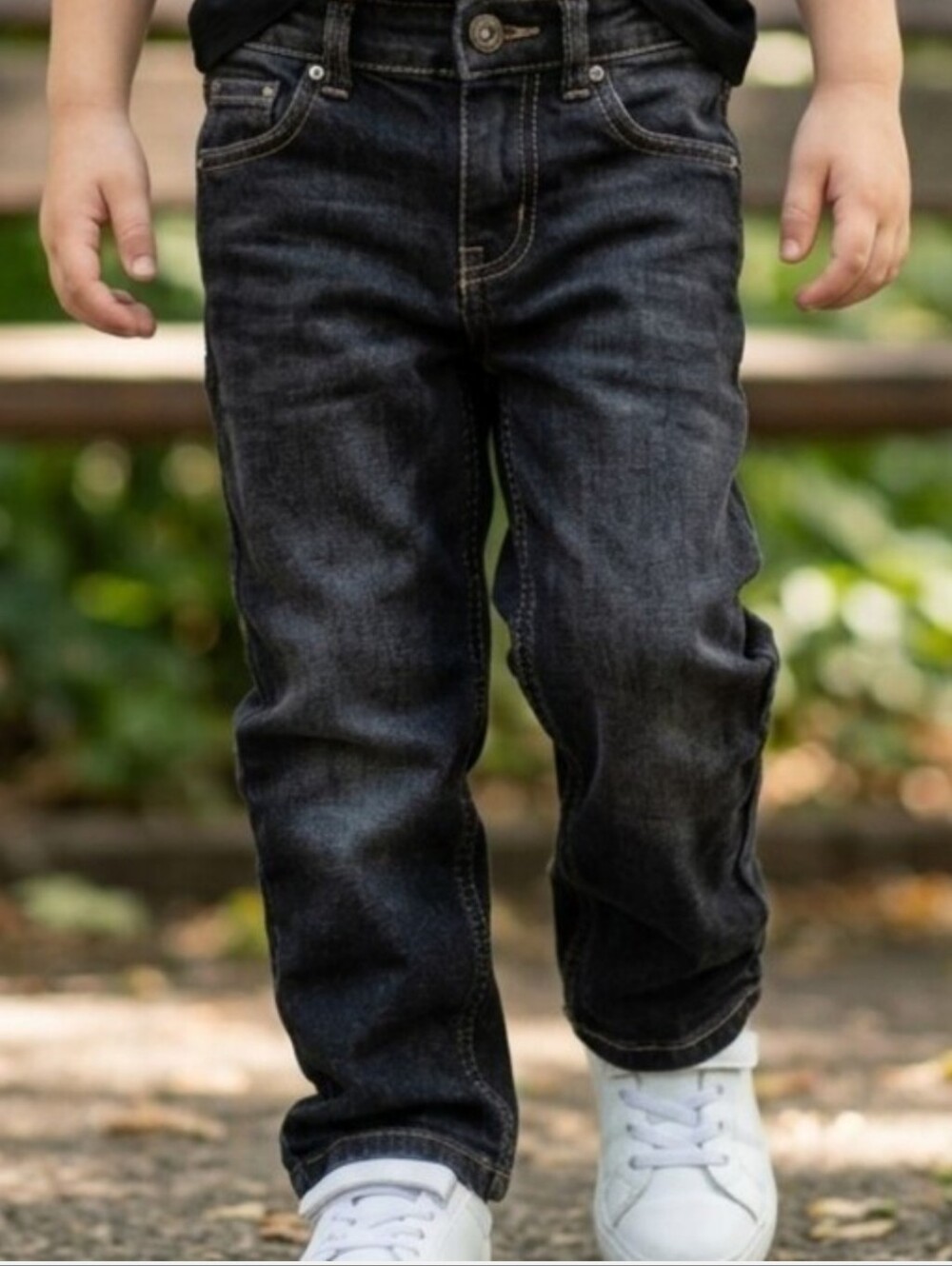 #7 Calvin Klein Jeans Kids Dark Wash Blue Denim Jeans